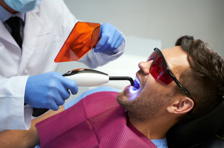 Laser Gums Cleaning